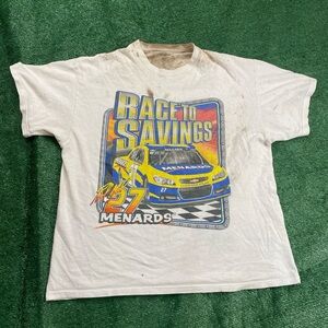 Vintage Y2K Menards Racing Team Tee